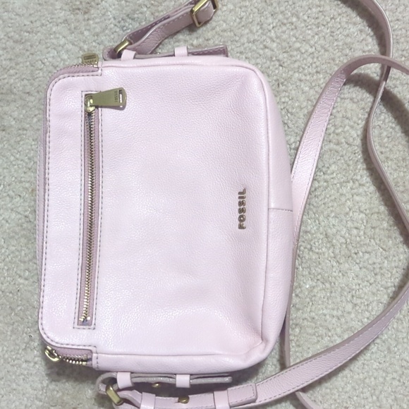 Fossil Handbags - Fossil Piper Toaster Leather Crossbody - Light Pink